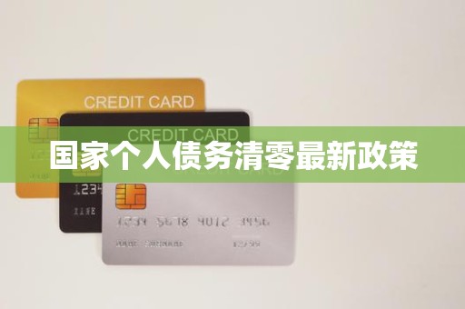 国家个人债务清零最新政策