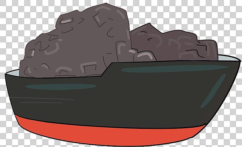 运输煤矿的船元素图片下载