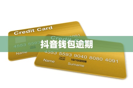 抖音钱包逾期