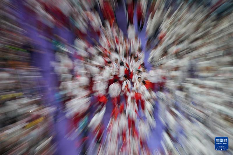 巴黎奥运会闭幕式举行