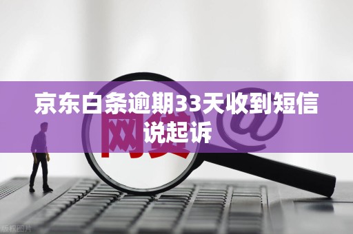 京东白条逾期33天收到短信说起诉