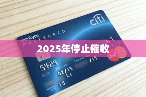 2025年停止催收