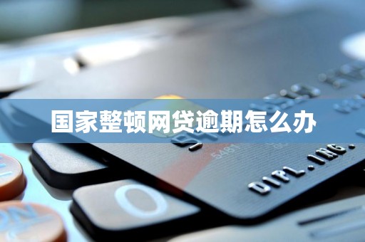 国家整顿网贷逾期怎么办