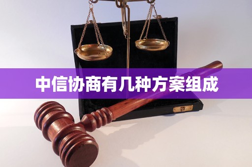 中信协商有几种方案组成