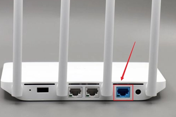 将电脑连接到小米路由器