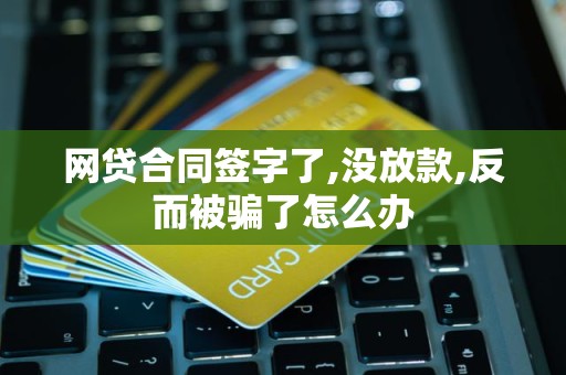 网贷合同签字了,没放款,反而被骗了怎么办