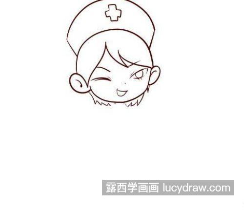 可爱版护士的简笔画图片大全 带颜色简单护士的简笔画教学