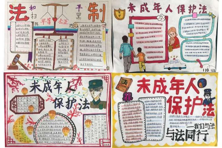 中学参与未成年人保护法校园欺凌手抄报的学生们颁发了一份特别的