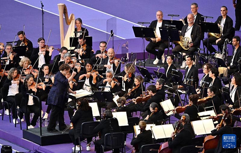 巴黎奥运会闭幕式举行