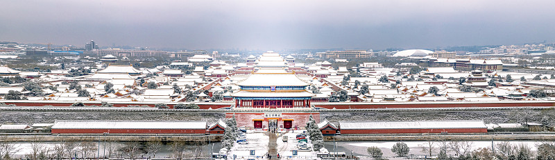 北京初雪图片下载