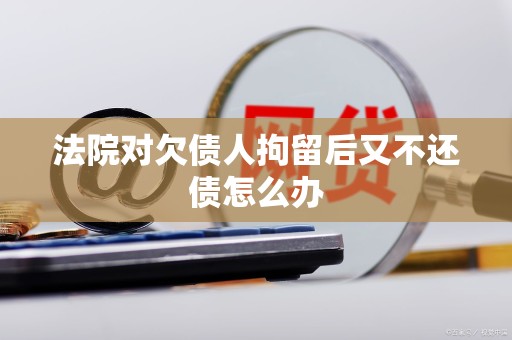 法院对欠债人拘留后又不还债怎么办