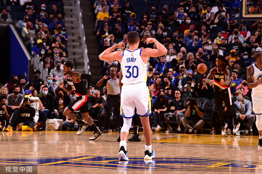 【NBA季前赛】库里41+9勇士大胜开拓者；兰德尔绝杀尼克斯逆转奇才