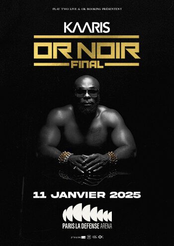 Affiche du concert de Kaaris le 11 janvier 2025 à Paris La Défense Arena
