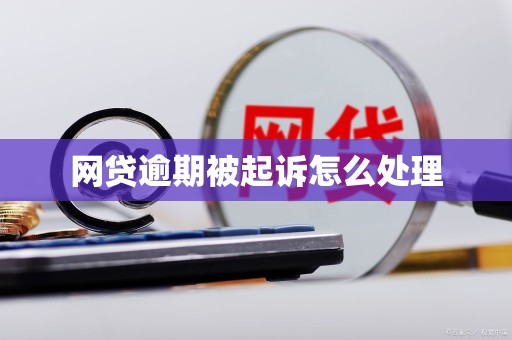网贷逾期被起诉怎么处理