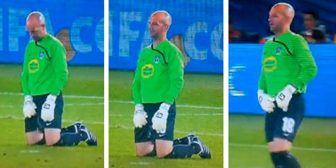 戈塔德跪地“解决”