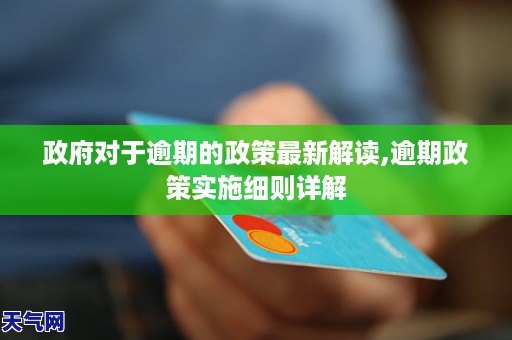 政府对于逾期的政策最新解读,逾期政策实施细则详解