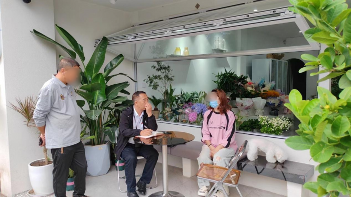 2023年10月，俄西典罗走访社区矫正对象