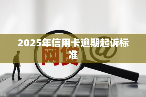 2025年信用卡逾期起诉标准
