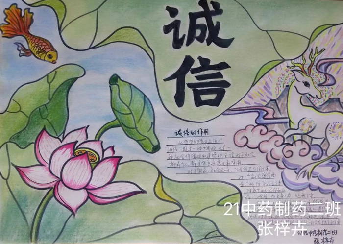 诚信手抄报内容资料