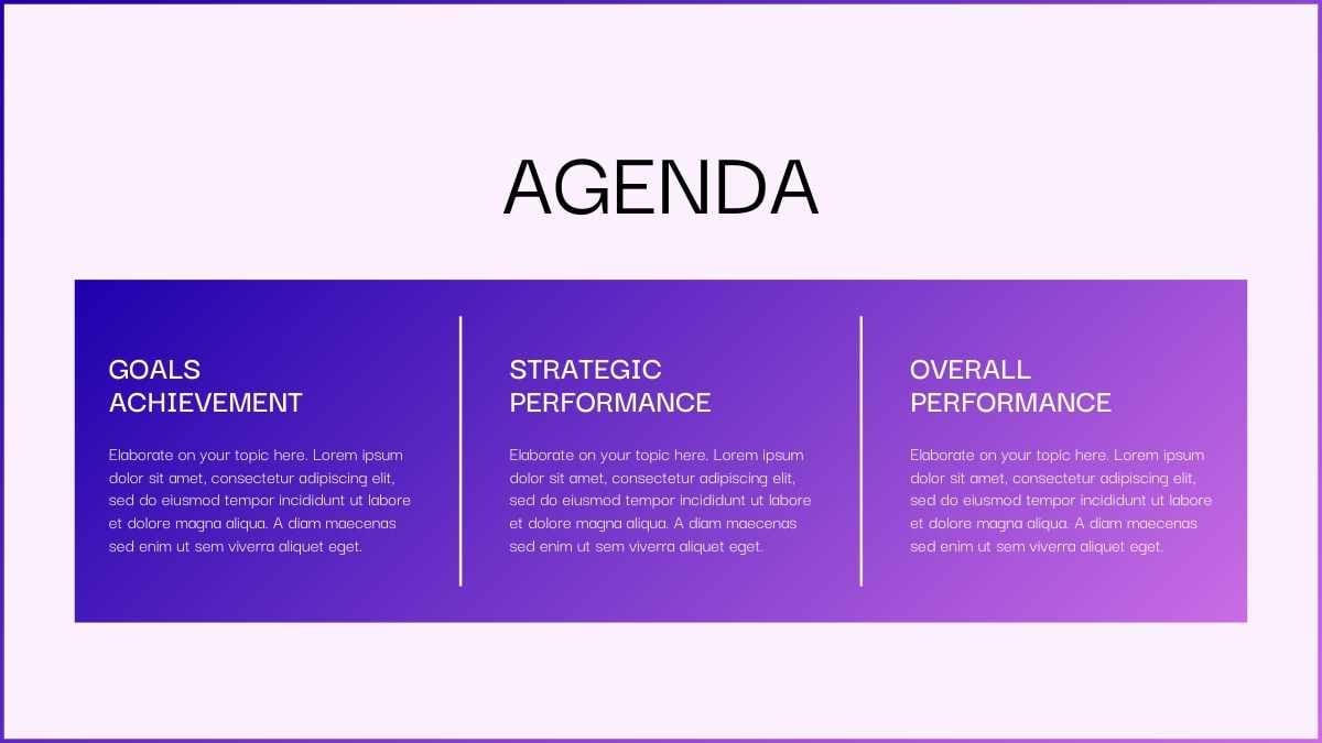 Minimal Annual Company Review Slides 2