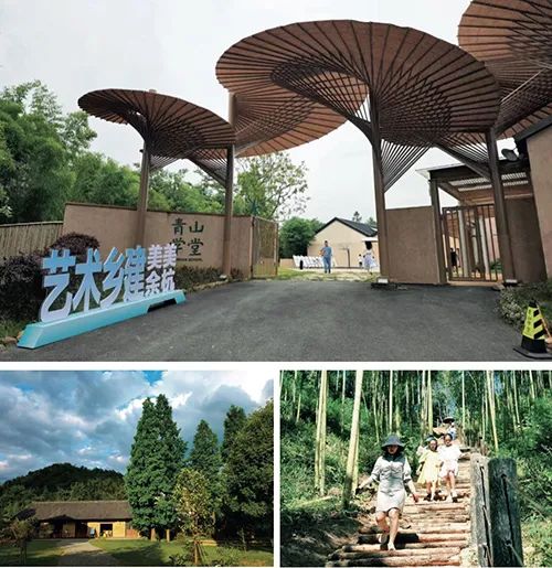 青山村以自然理念引导村民生产生活方式转变，步入全新发展阶段。受访者|供图