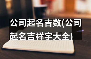 h3/p公司起名吉数(公司起名吉祥字大全)
