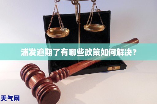 浦发逾期了有哪些政策如何解决?