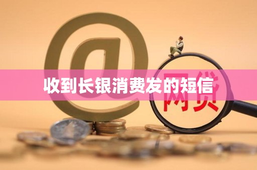 收到长银消费发的短信