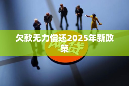 欠款无力偿还2025年新政策