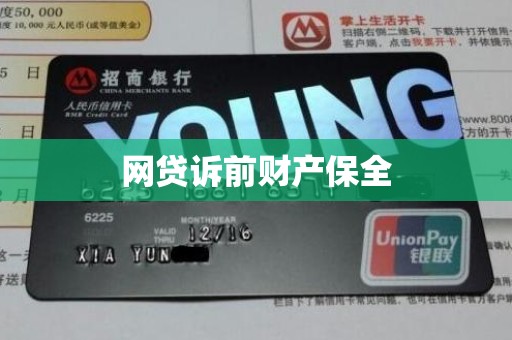 网贷诉前财产保全