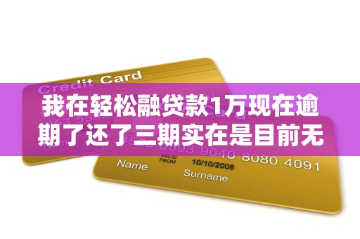 我在轻松融贷款1万现在逾期了还了三期实在是目前无力偿还了这个会怎么办