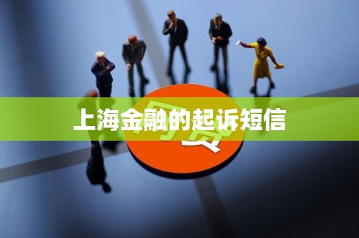 上海金融的起诉短信