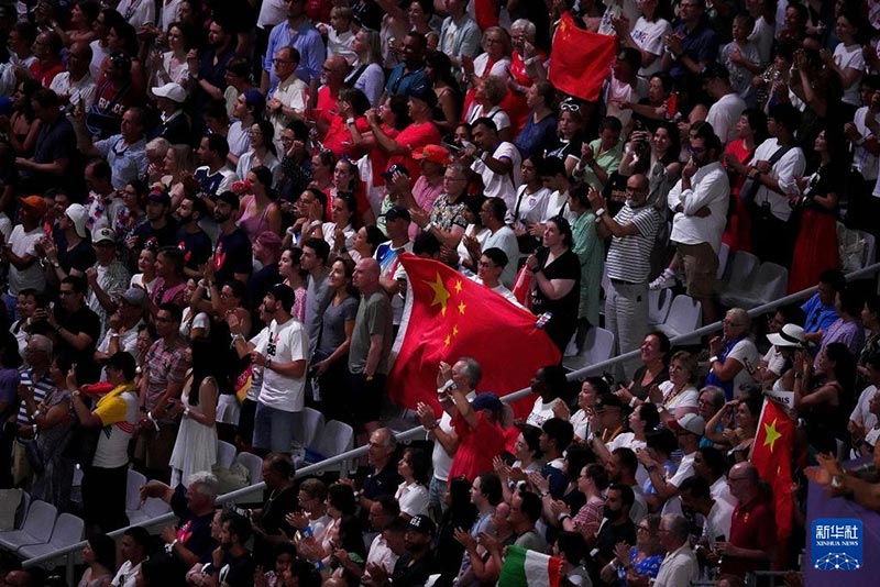 巴黎奥运会闭幕式举行