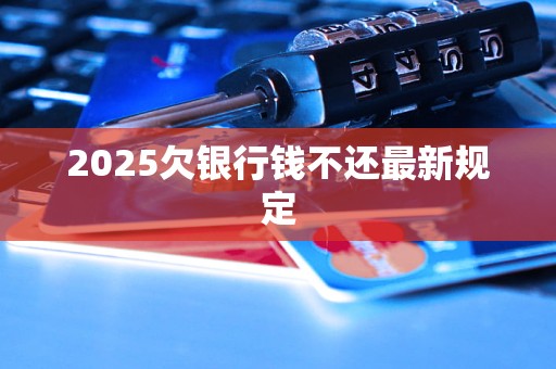 2025欠银行钱不还最新规定