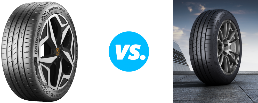 Continental PremiumContact 7 vs Goodyear Eagle F1 Asymmetric 6