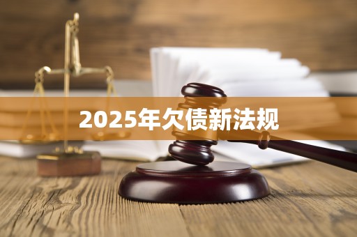 2025年欠债新法规