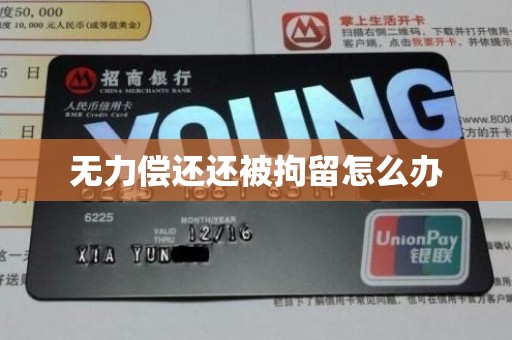 无力偿还还被拘留怎么办