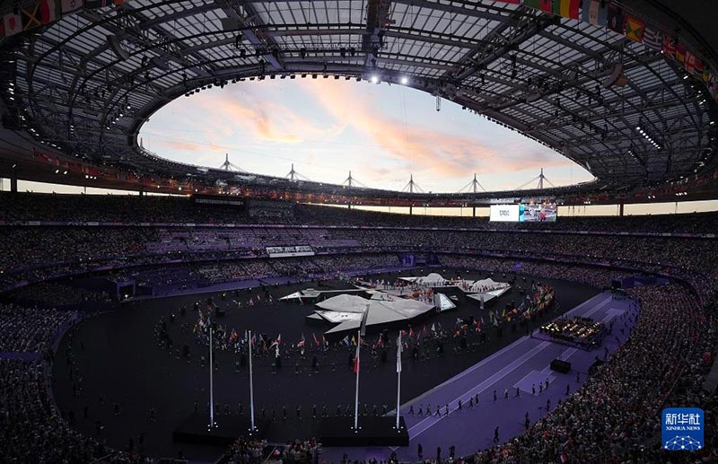 巴黎奥运会闭幕式举行