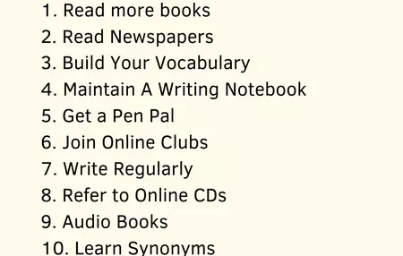 How to Improve Your Writing Skills
